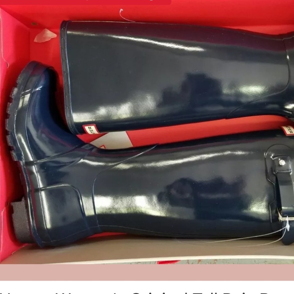Hunter women’s original tall boots - Picture 6 of 7